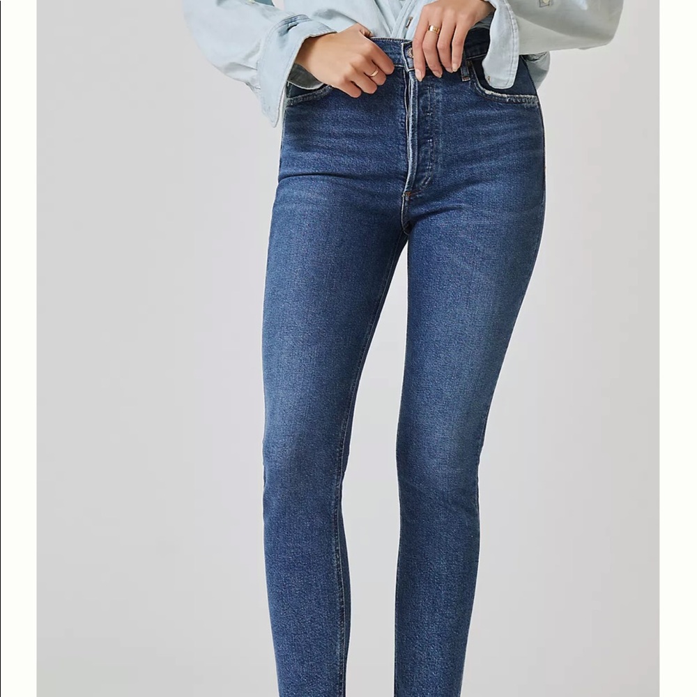 Agolde nico high rise slim Jean size 25